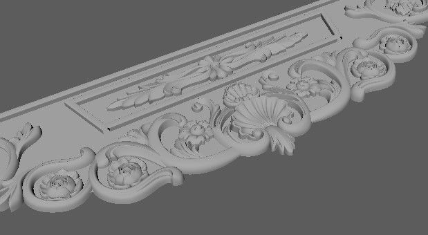 dekor ornament 3D model_4