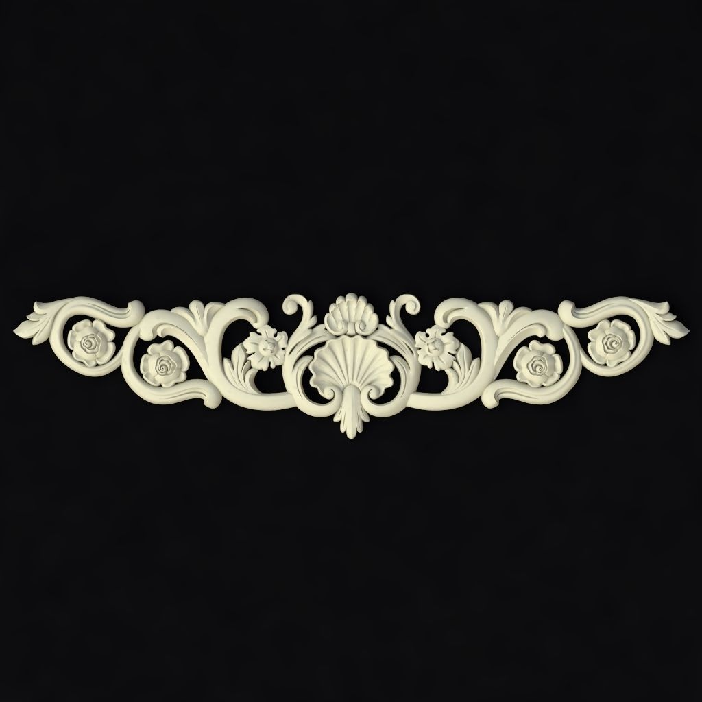 dekor ornament 3D model_1