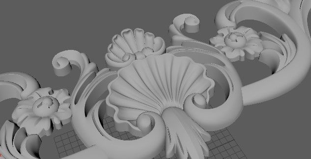 dekor ornament 3D model_4