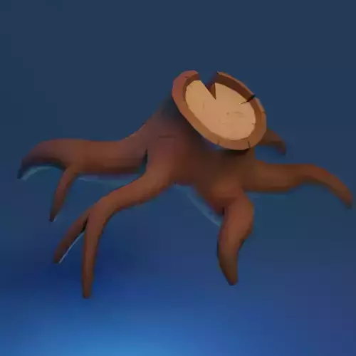 Stylized stump