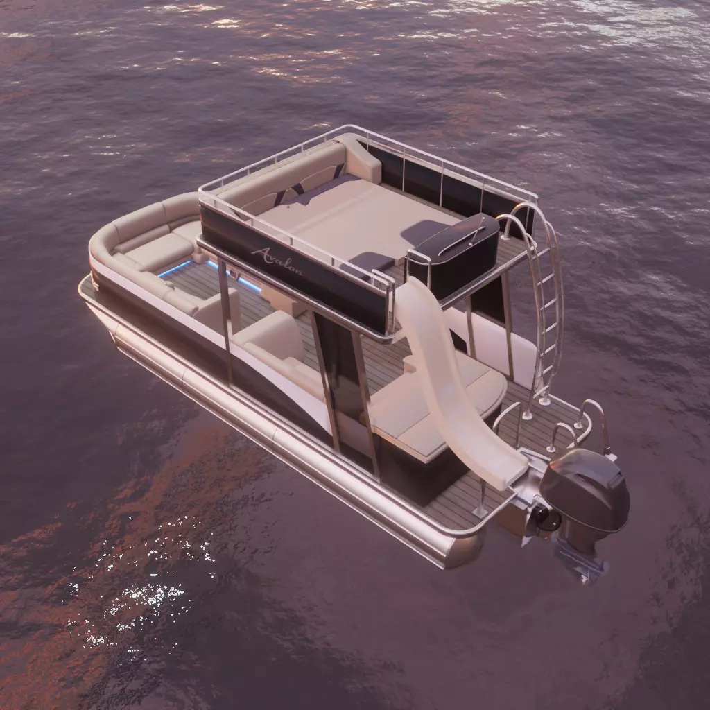 Avalon Catalina Funship 3D model_0