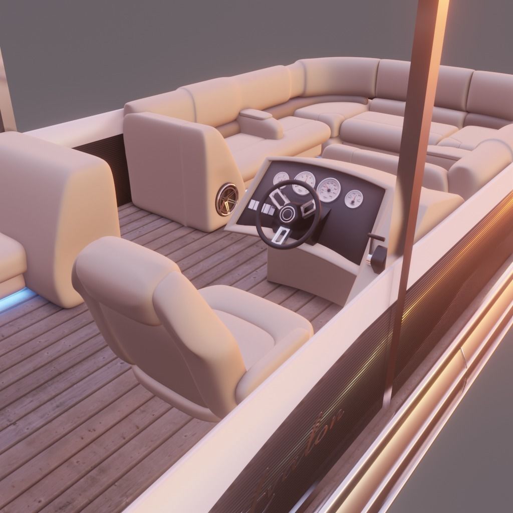 Avalon Catalina Funship 3D model_6