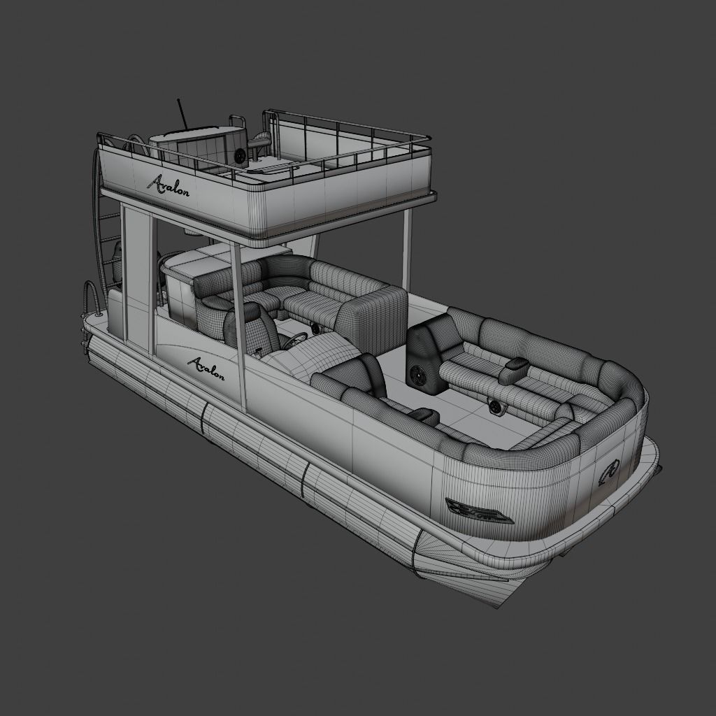 Avalon Catalina Funship 3D model_10