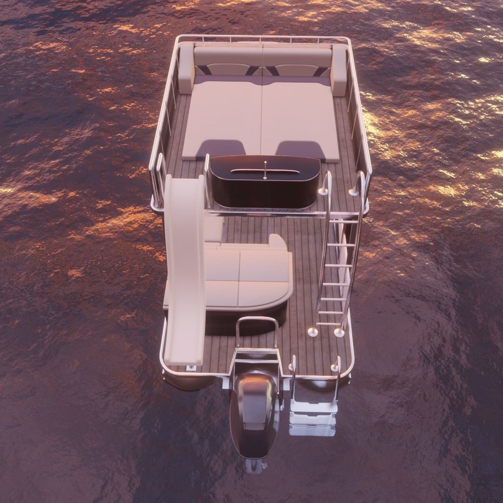 Avalon Catalina Funship 3D model_9