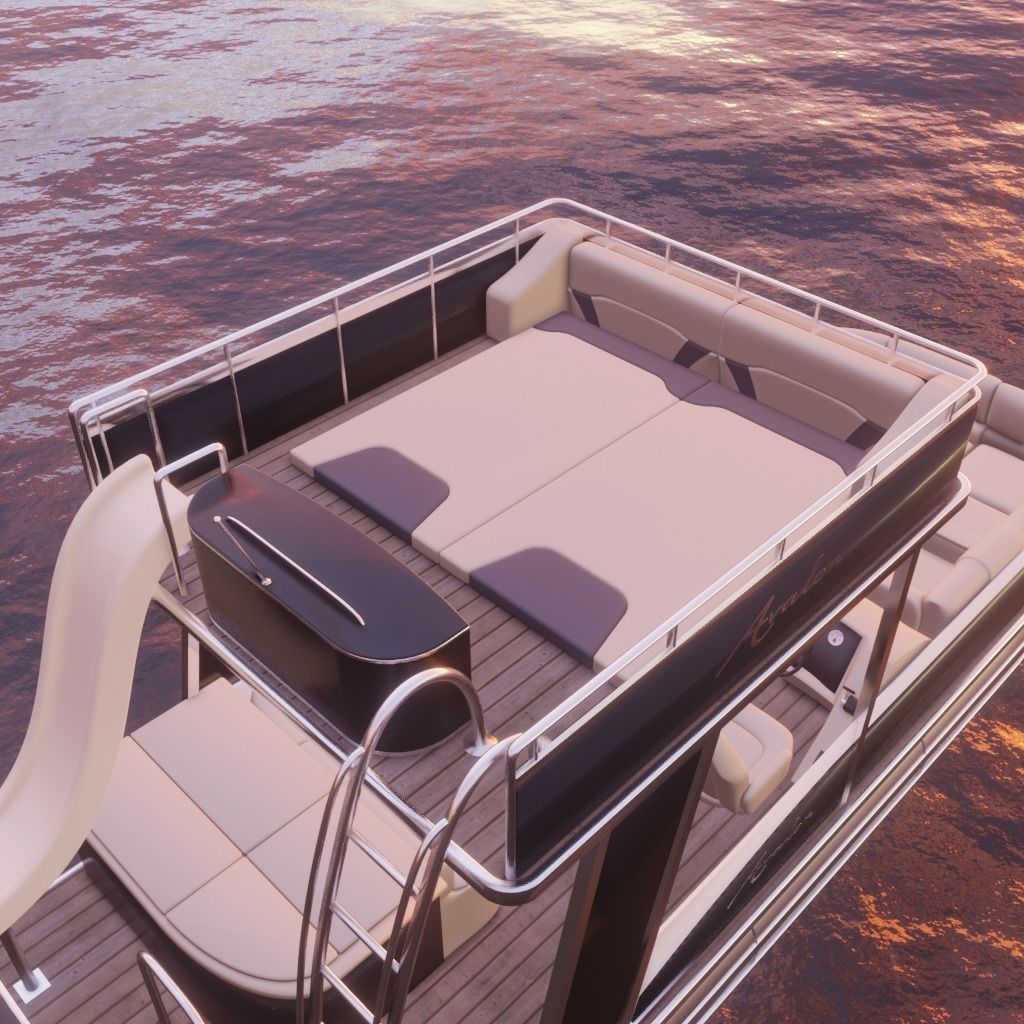 Avalon Catalina Funship 3D model_8