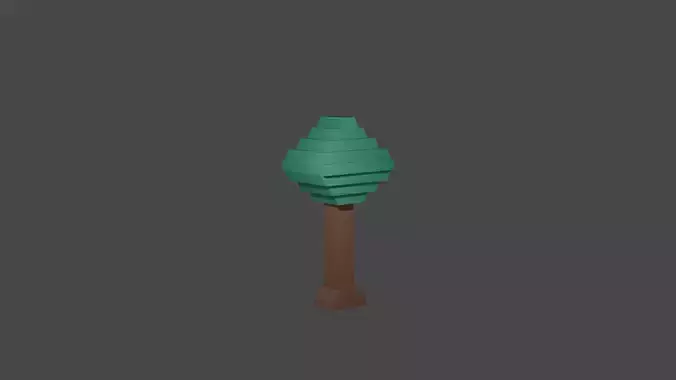 Low Poly Tree A