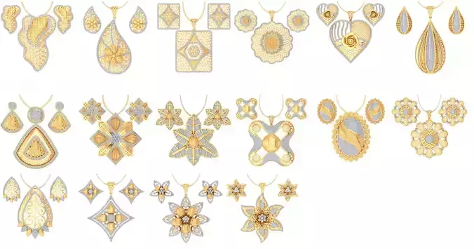 16 FANCY PENDANT 3DM AND MGX FIRMAT WITH DETAILS 