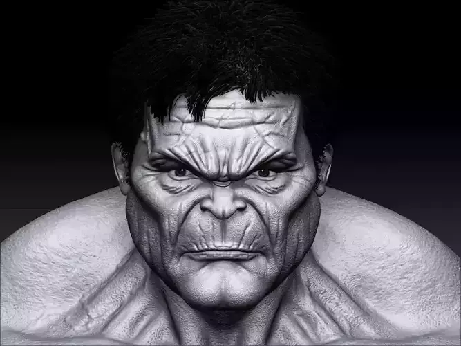 The incredible hulk 3D model
