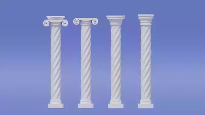 Greek and Roman Twisted Columns