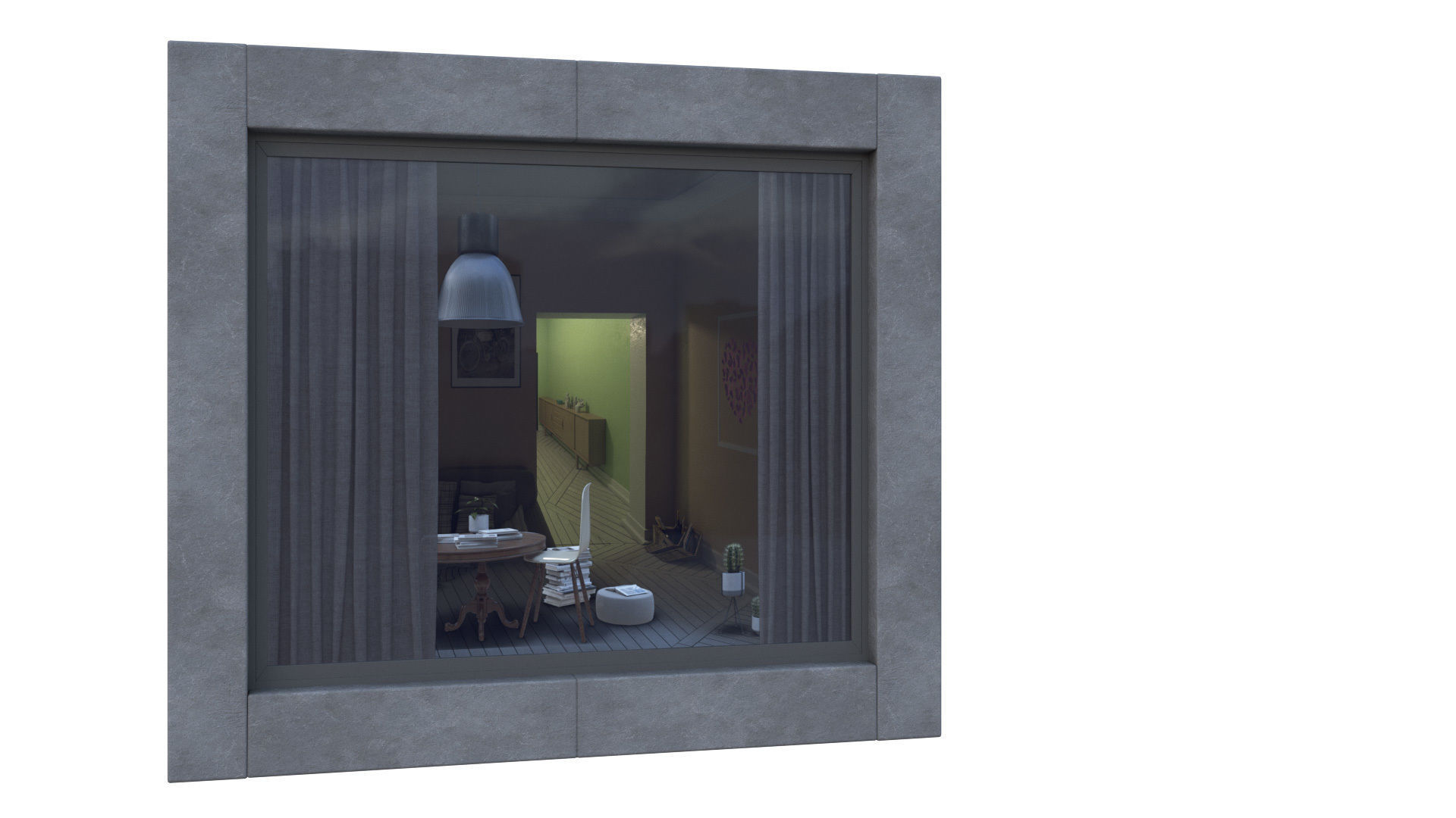 Archmaterials vol 4 - Parallax Maps collection of room interiors Texture_16