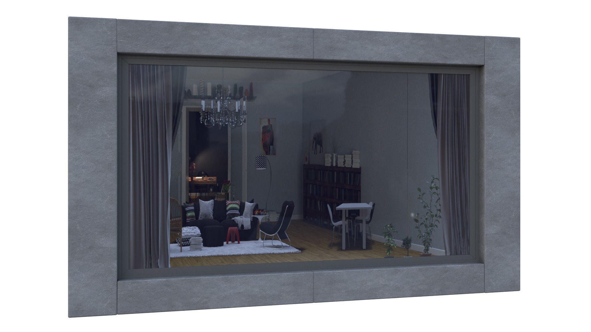 Archmaterials vol 4 - Parallax Maps collection of room interiors Texture_20