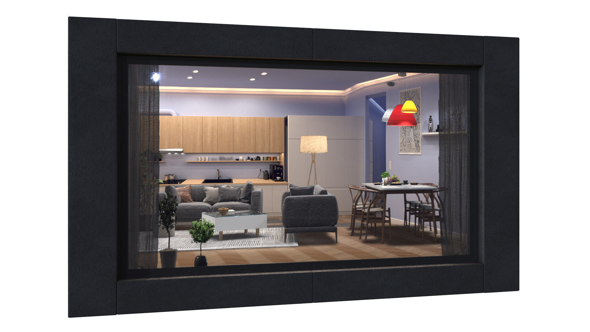 Archmaterials vol 4 - Parallax Maps collection of room interiors Texture_25