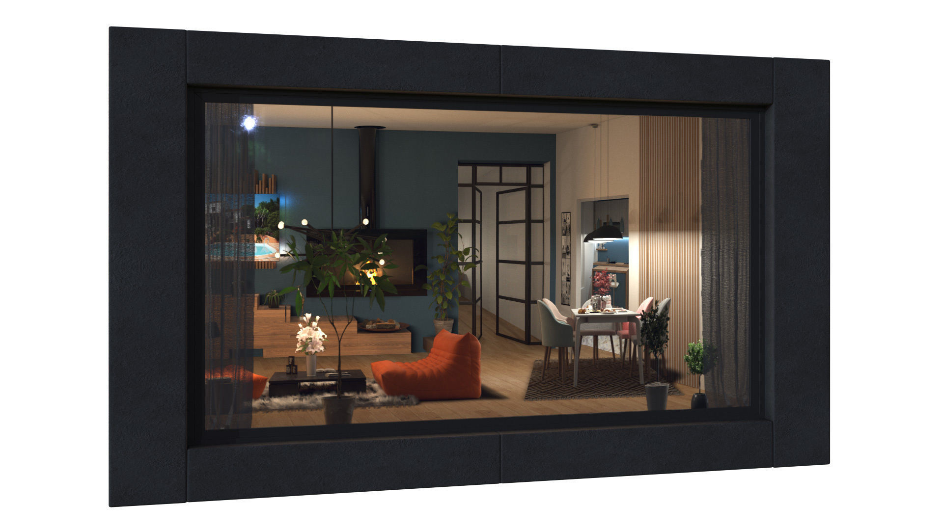 Archmaterials vol 4 - Parallax Maps collection of room interiors Texture_35