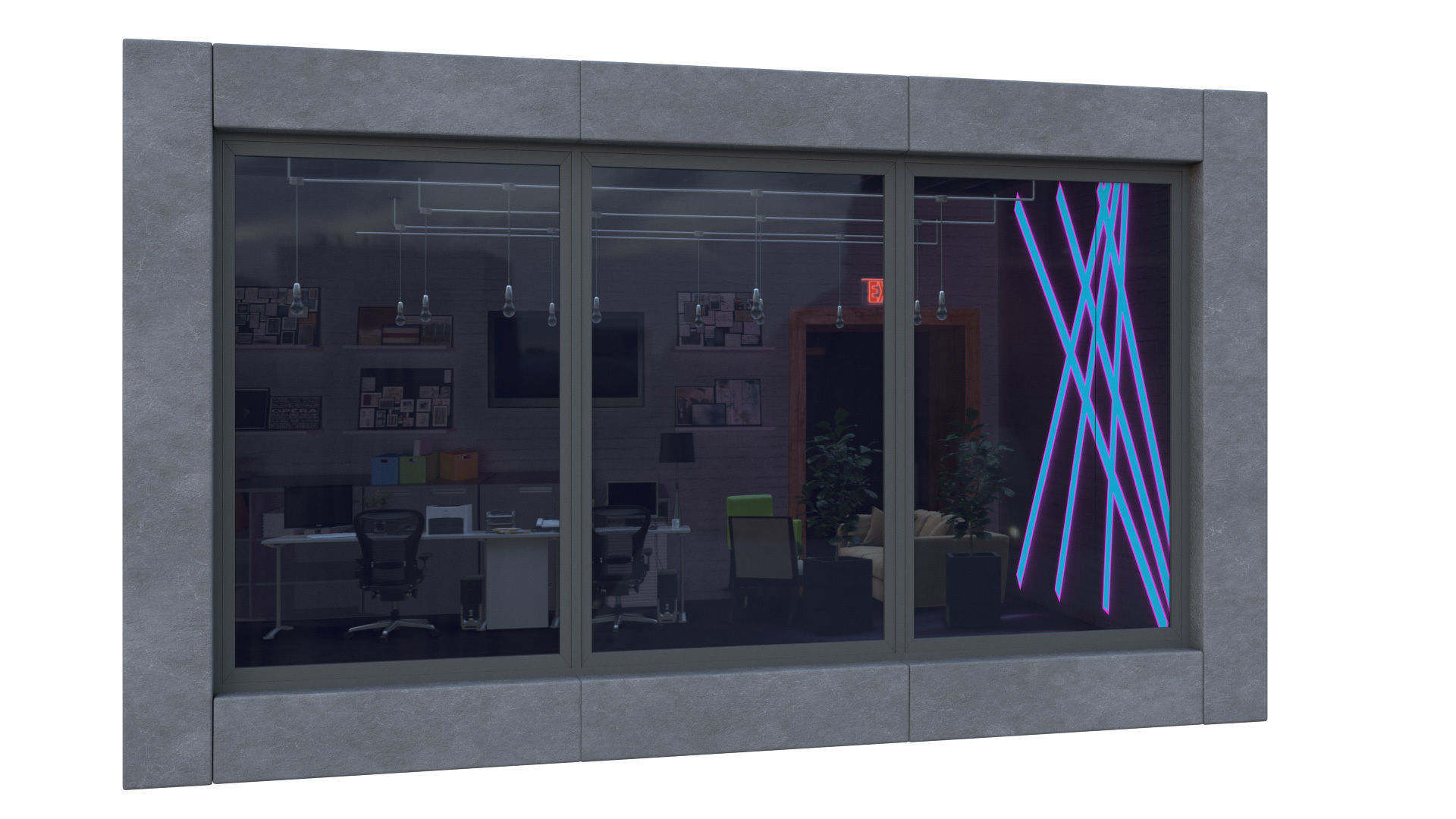 Archmaterials vol 4 - Parallax Maps collection of room interiors Texture_50