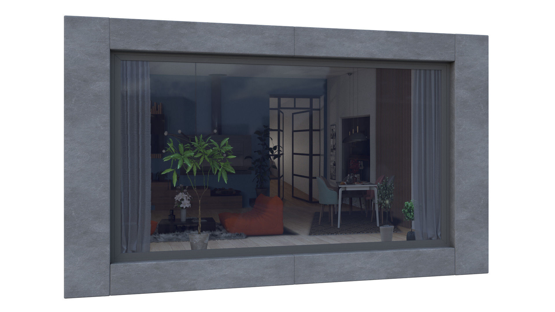 Archmaterials vol 4 - Parallax Maps collection of room interiors Texture_34