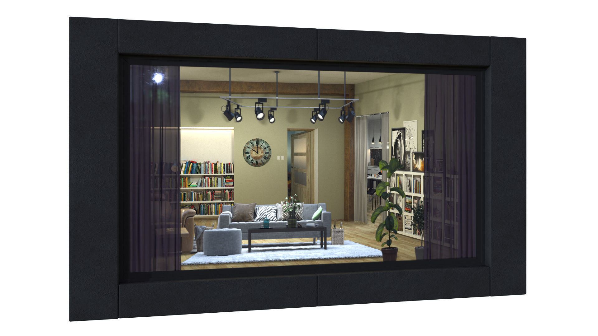 Archmaterials vol 4 - Parallax Maps collection of room interiors Texture_23