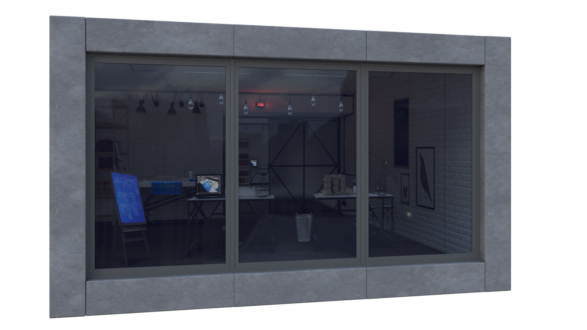 Archmaterials vol 4 - Parallax Maps collection of room interiors Texture_48