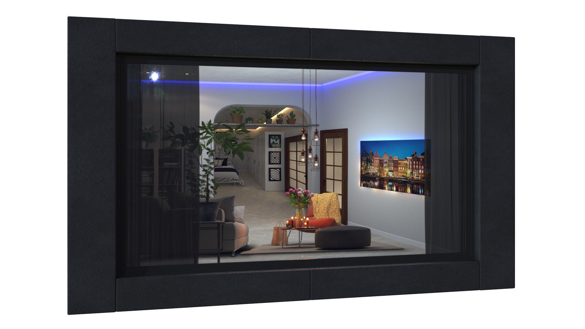 Archmaterials vol 4 - Parallax Maps collection of room interiors Texture_31