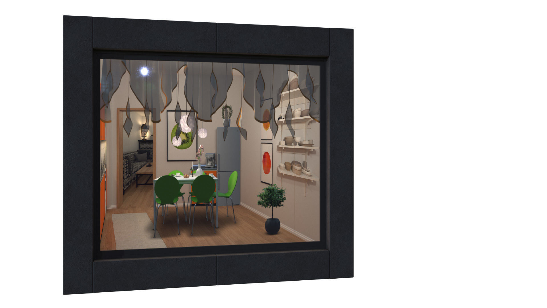 Archmaterials vol 4 - Parallax Maps collection of room interiors Texture_19