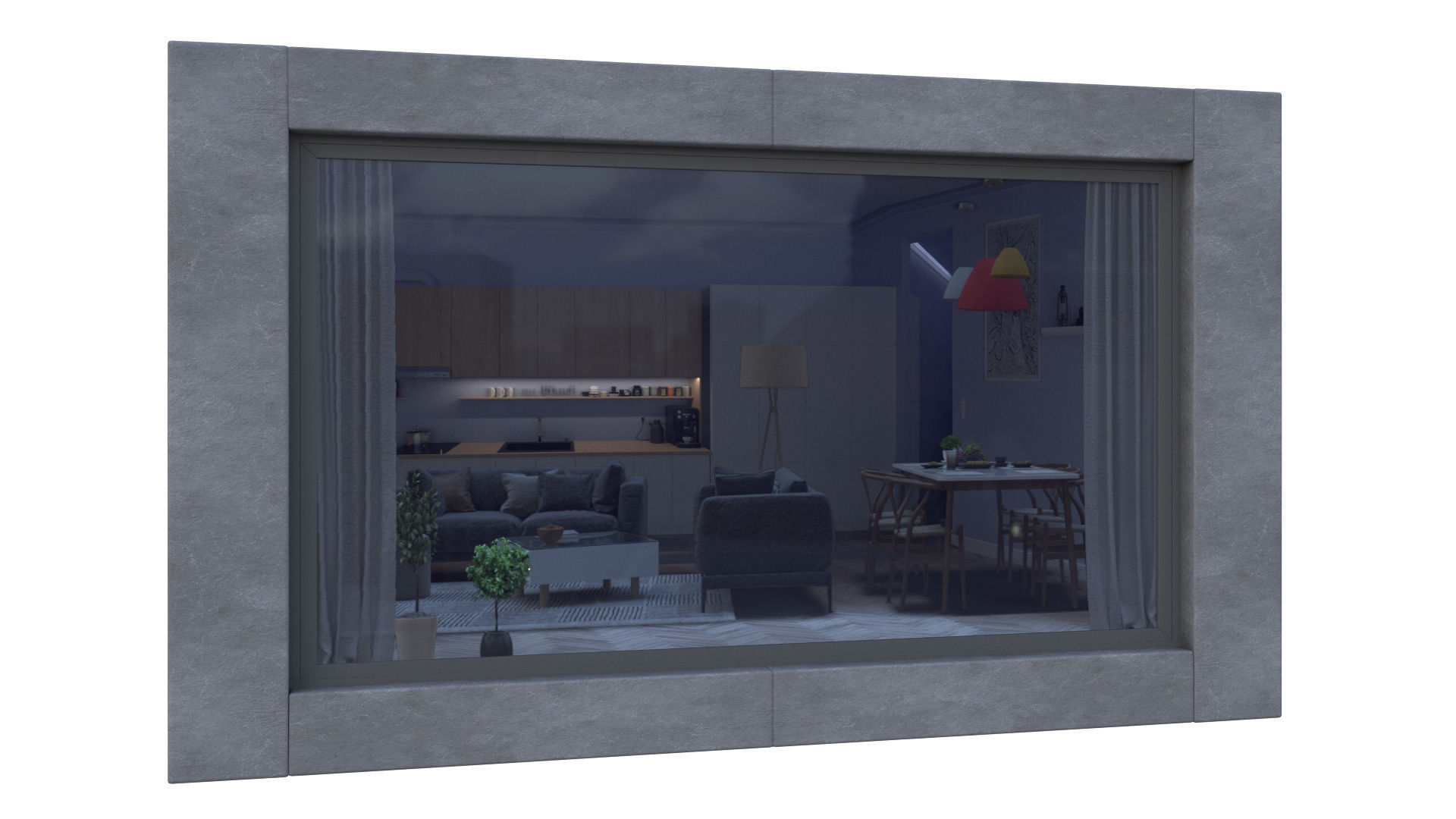 Archmaterials vol 4 - Parallax Maps collection of room interiors Texture_24