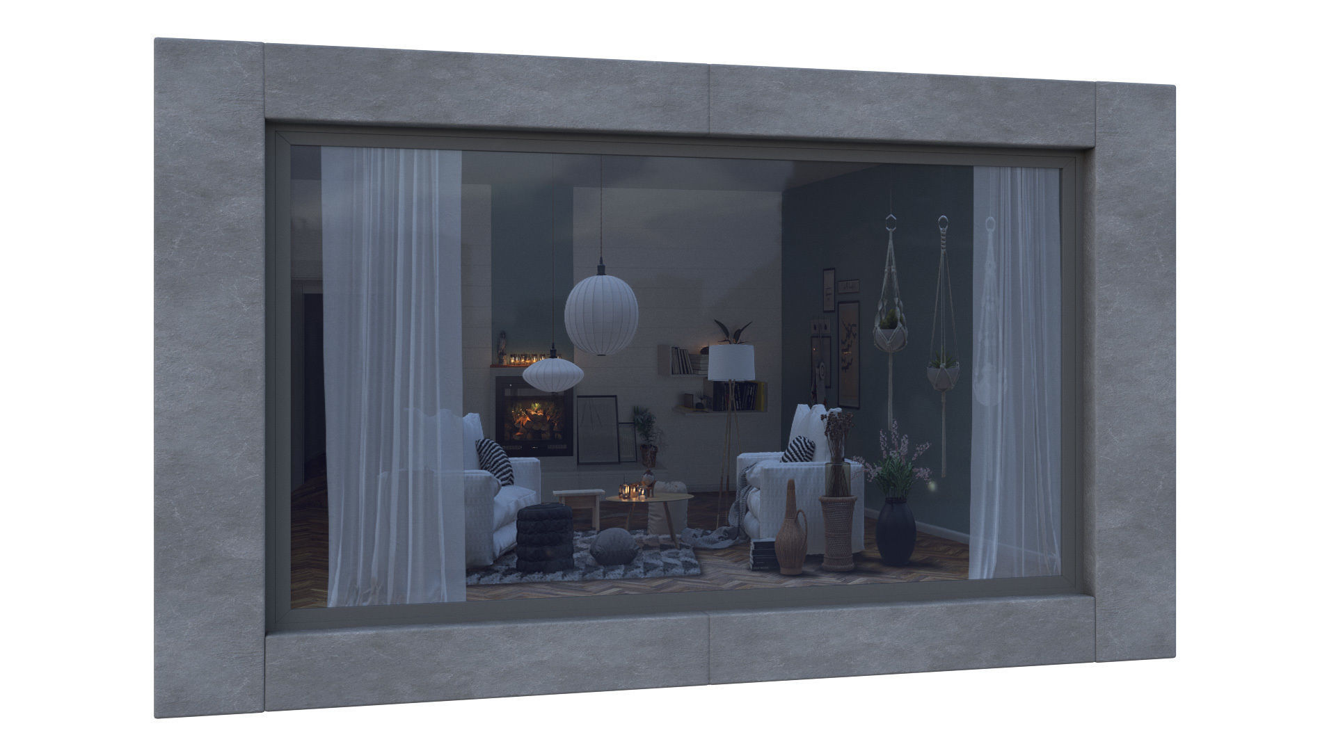 Archmaterials vol 4 - Parallax Maps collection of room interiors Texture_26