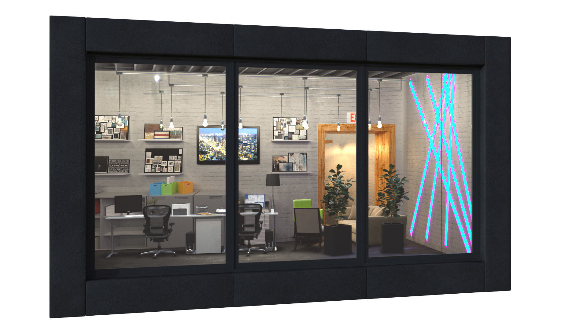 Archmaterials vol 4 - Parallax Maps collection of room interiors Texture_51