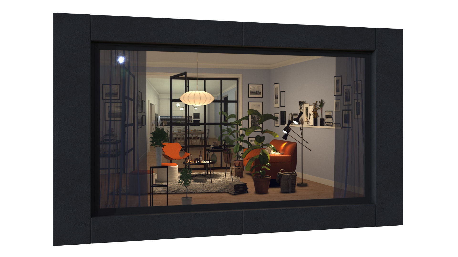 Archmaterials vol 4 - Parallax Maps collection of room interiors Texture_37