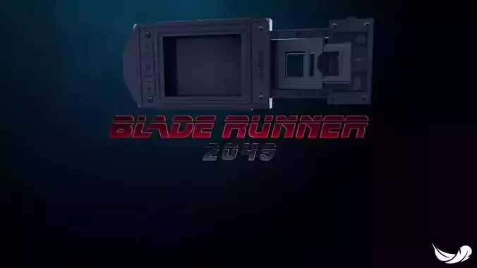 Blade Runner 2049 Polaroid scanner 3D print model
