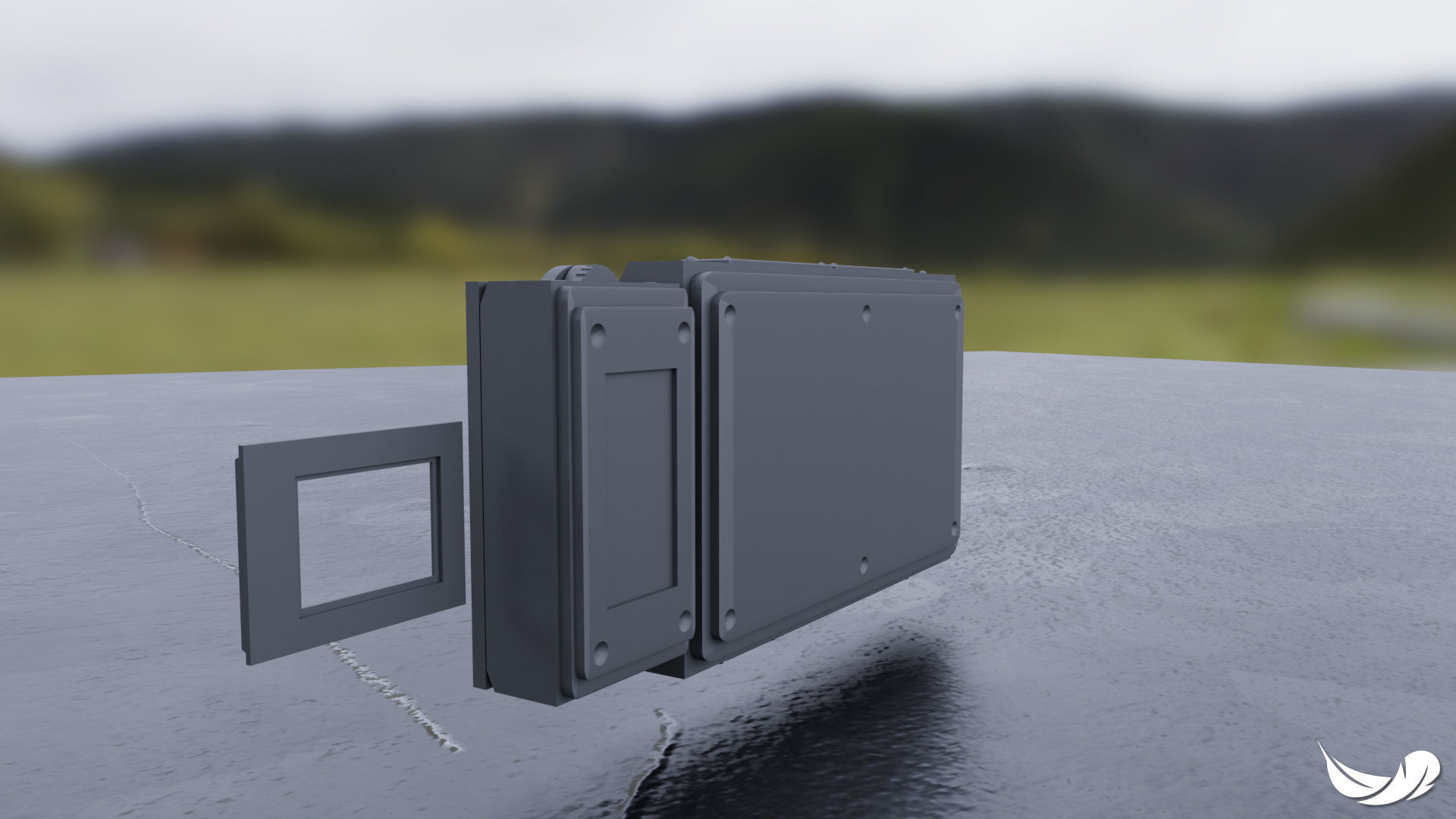 Blade Runner 2049 Polaroid scanner 3D print model_15