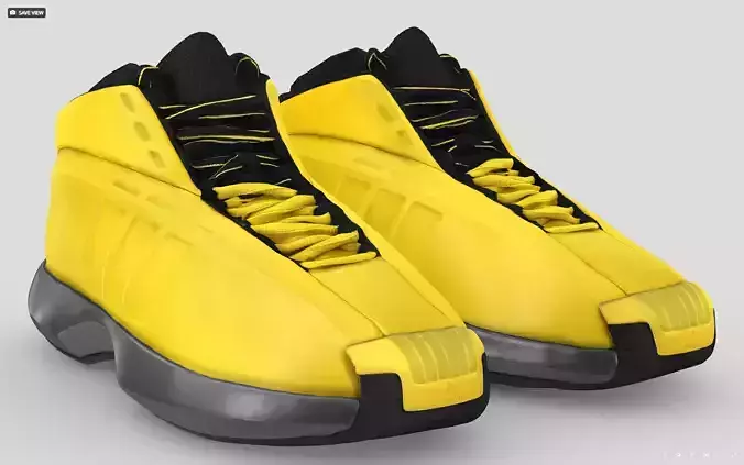 adidas Crazy 1 sunshine kobe retro sneaker