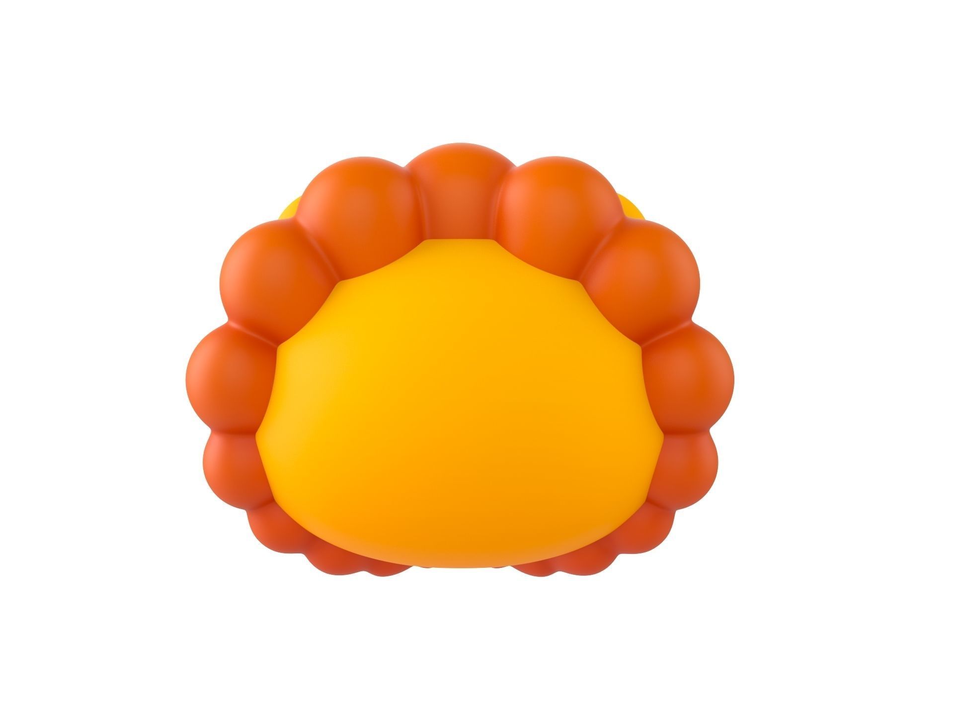 Prop143 Lion Head 3D model_5