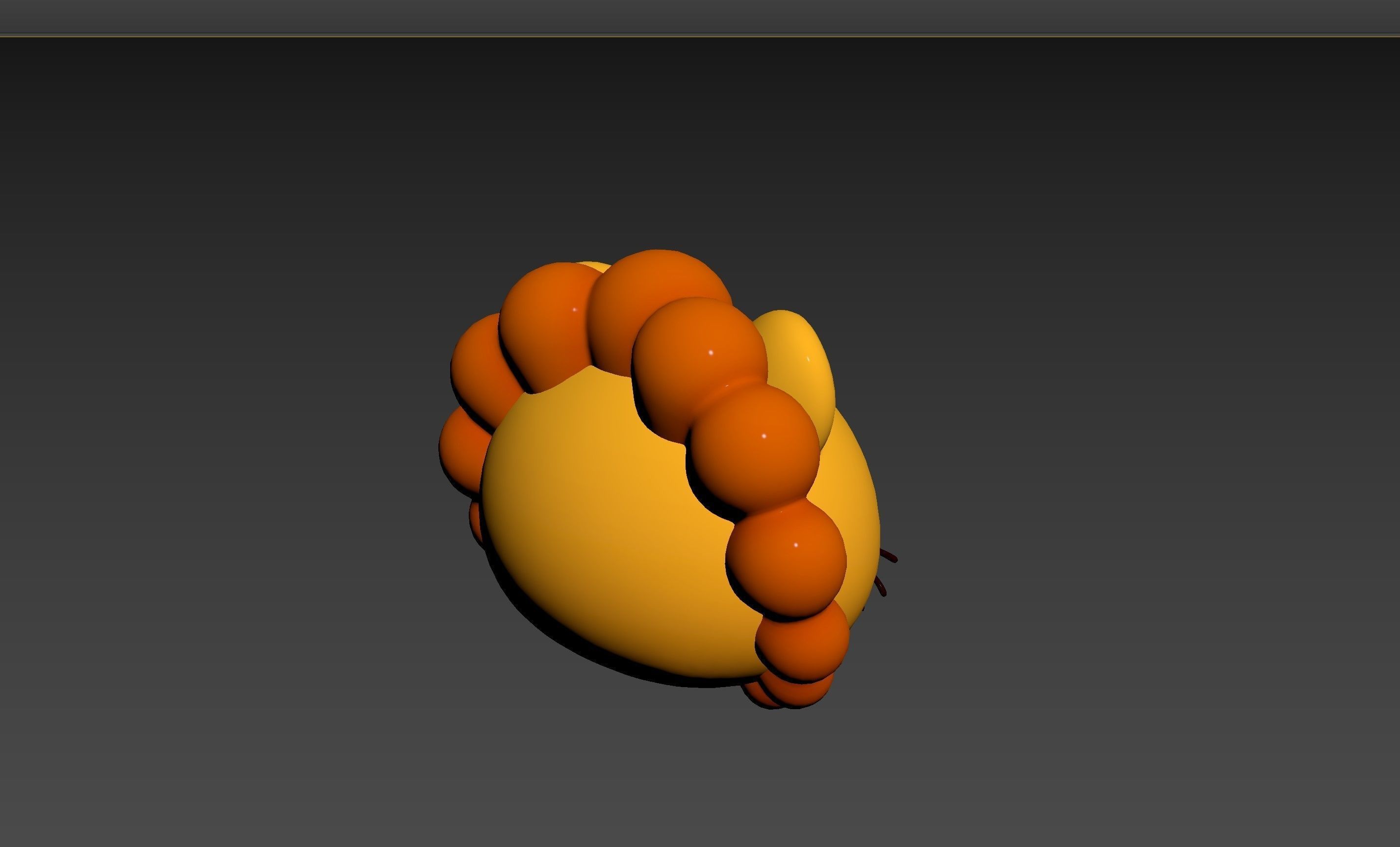 Prop143 Lion Head 3D model_18