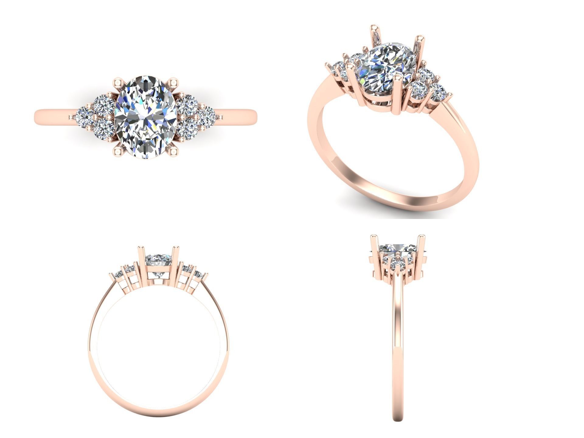 Ring kt121 3D print model_3