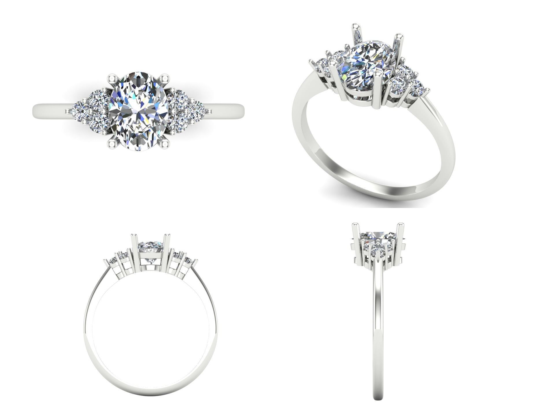 Ring kt121 3D print model_4