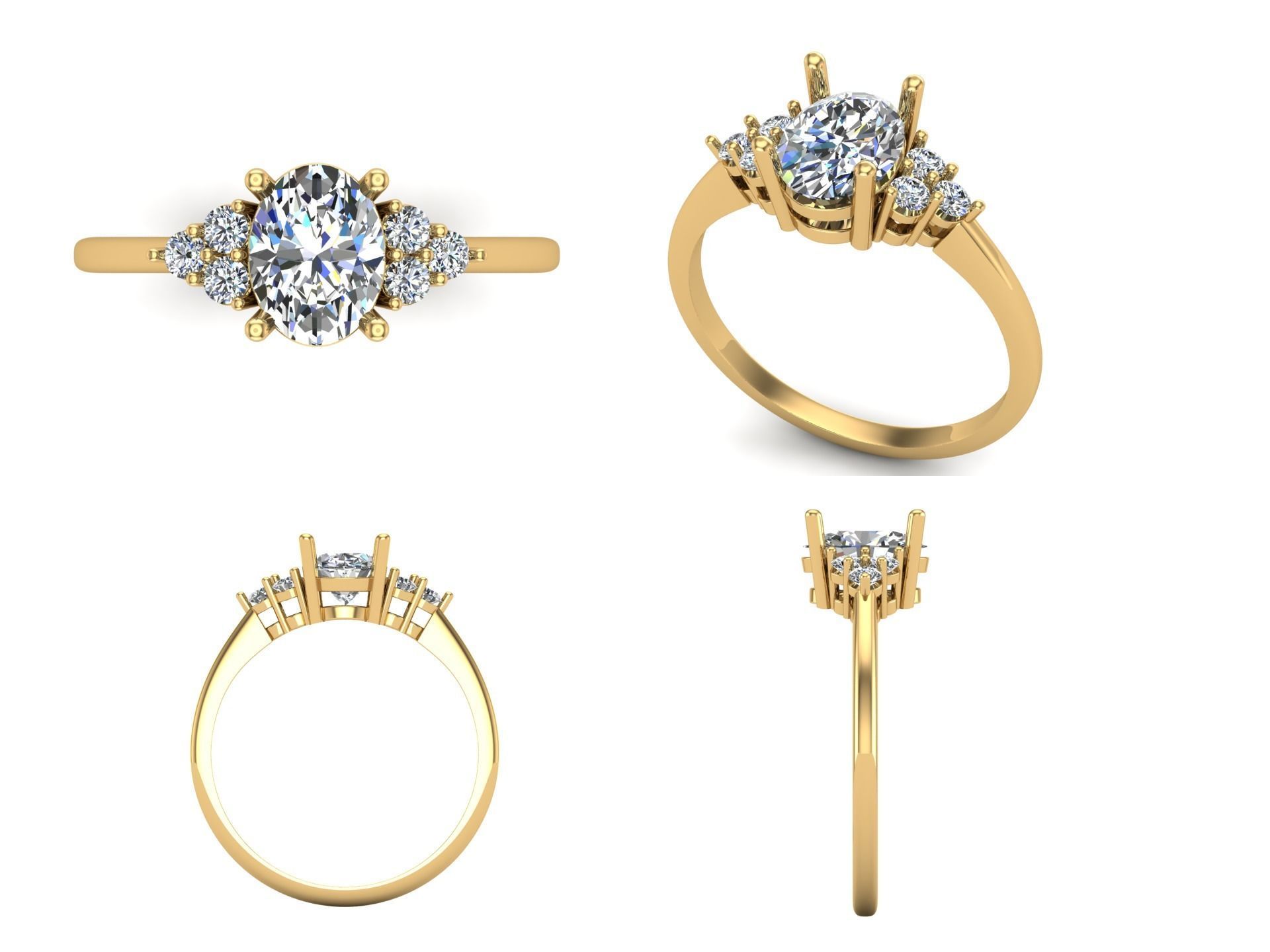 Ring kt121 3D print model_5