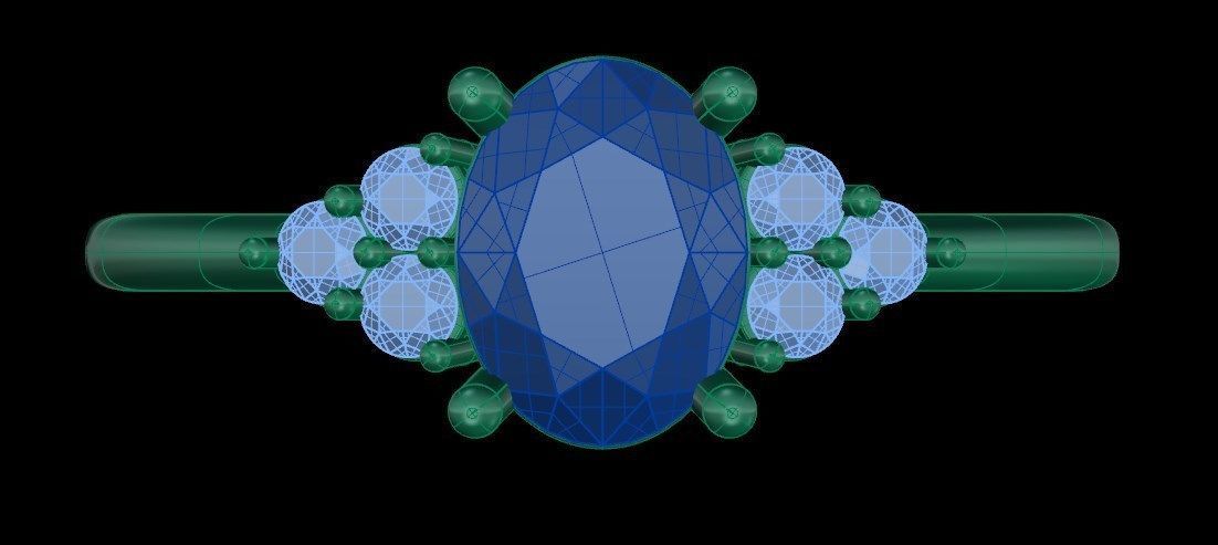 Ring kt121 3D print model_7