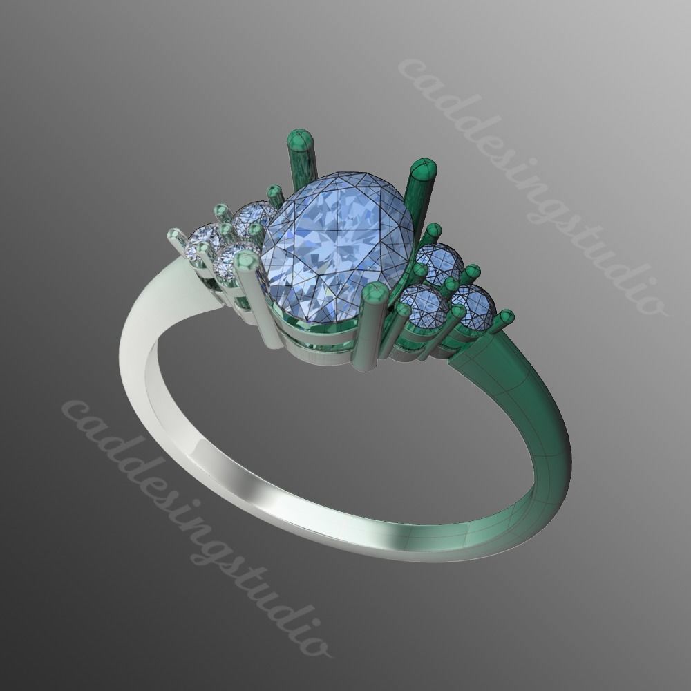 Ring kt121 3D print model_1