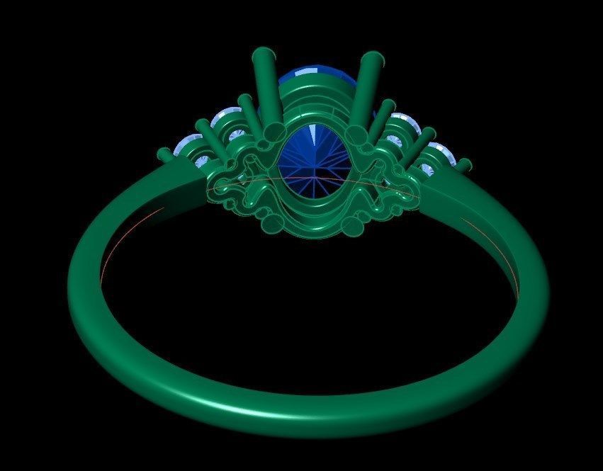 Ring kt121 3D print model_9