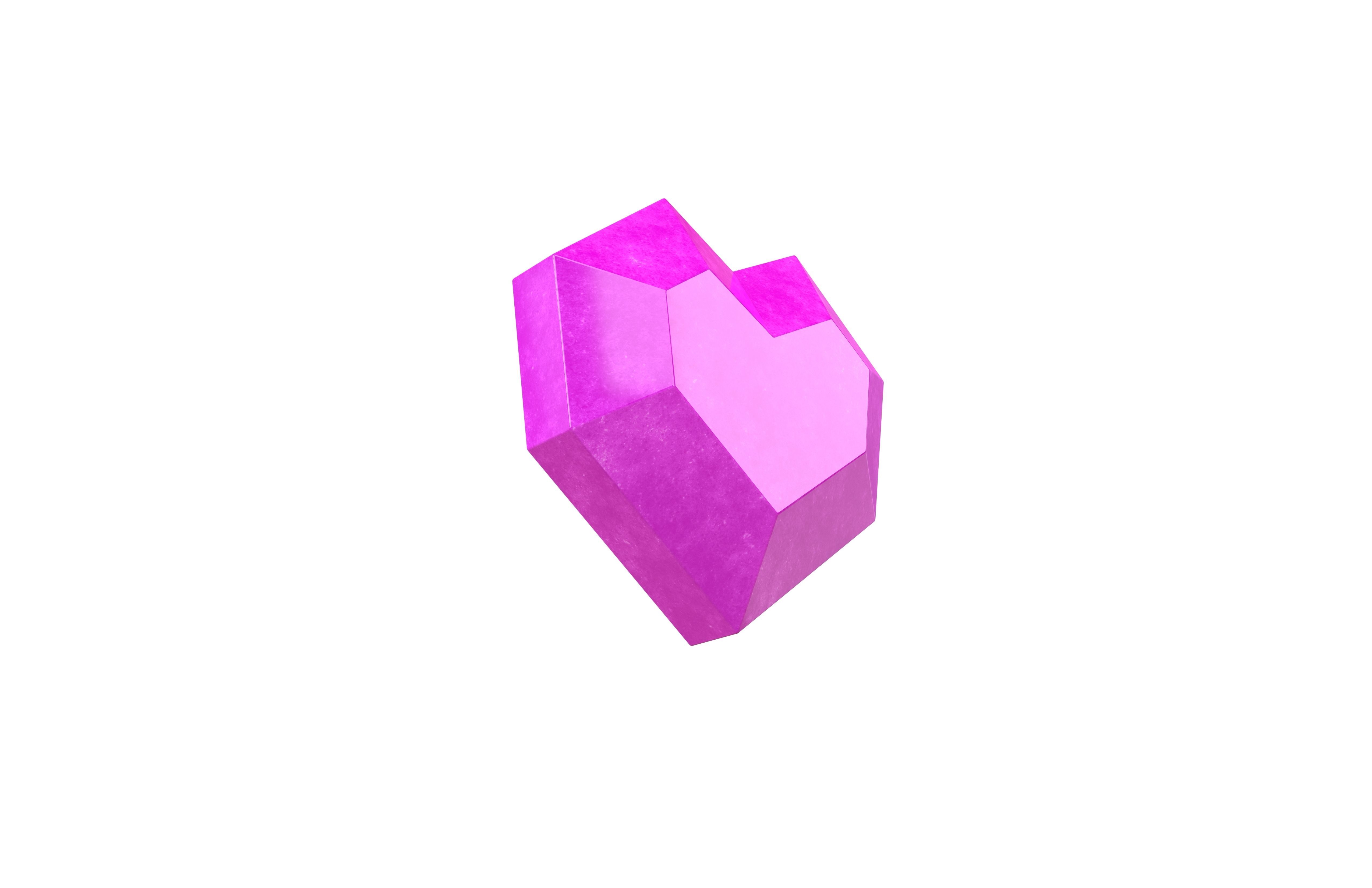 Gem v14 002 Low-poly 3D model_2