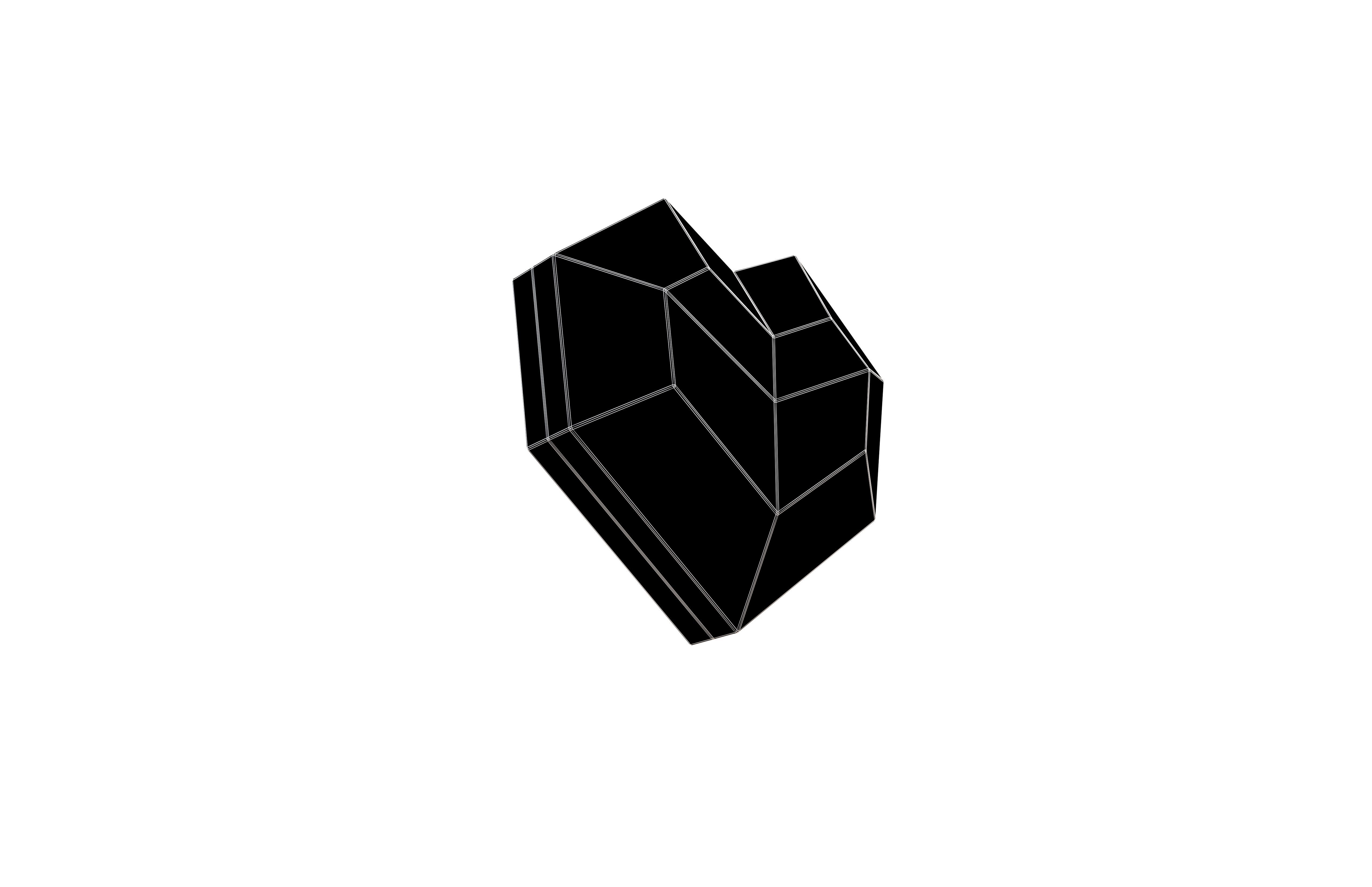 Gem v14 002 Low-poly 3D model_7