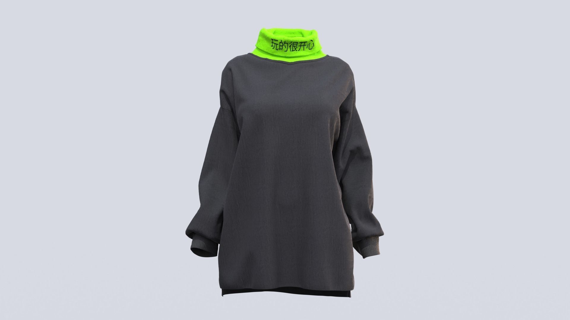 Realistic Female Outfits 3D model_22