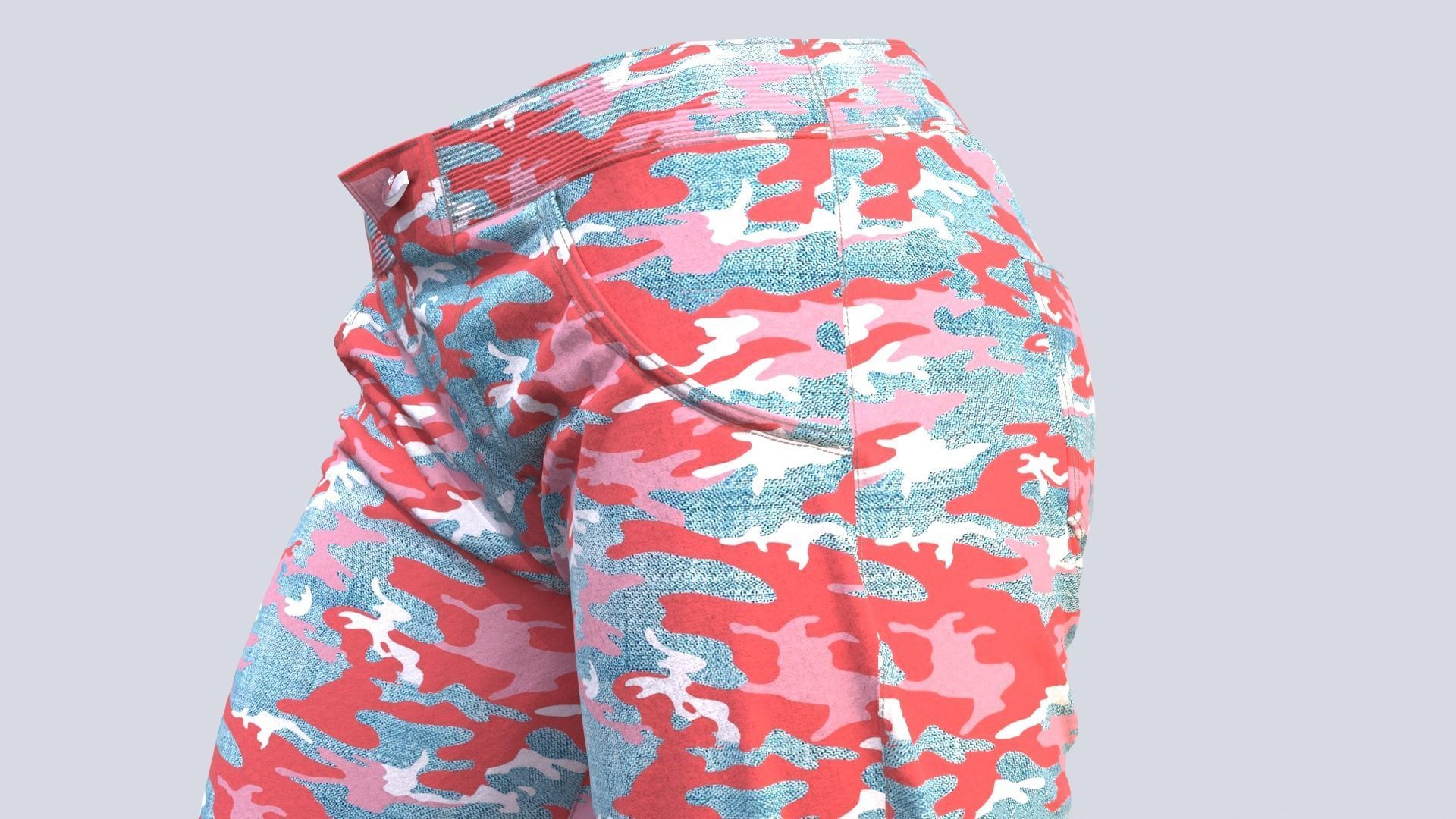 Realistic Female Outfits 3D model_35