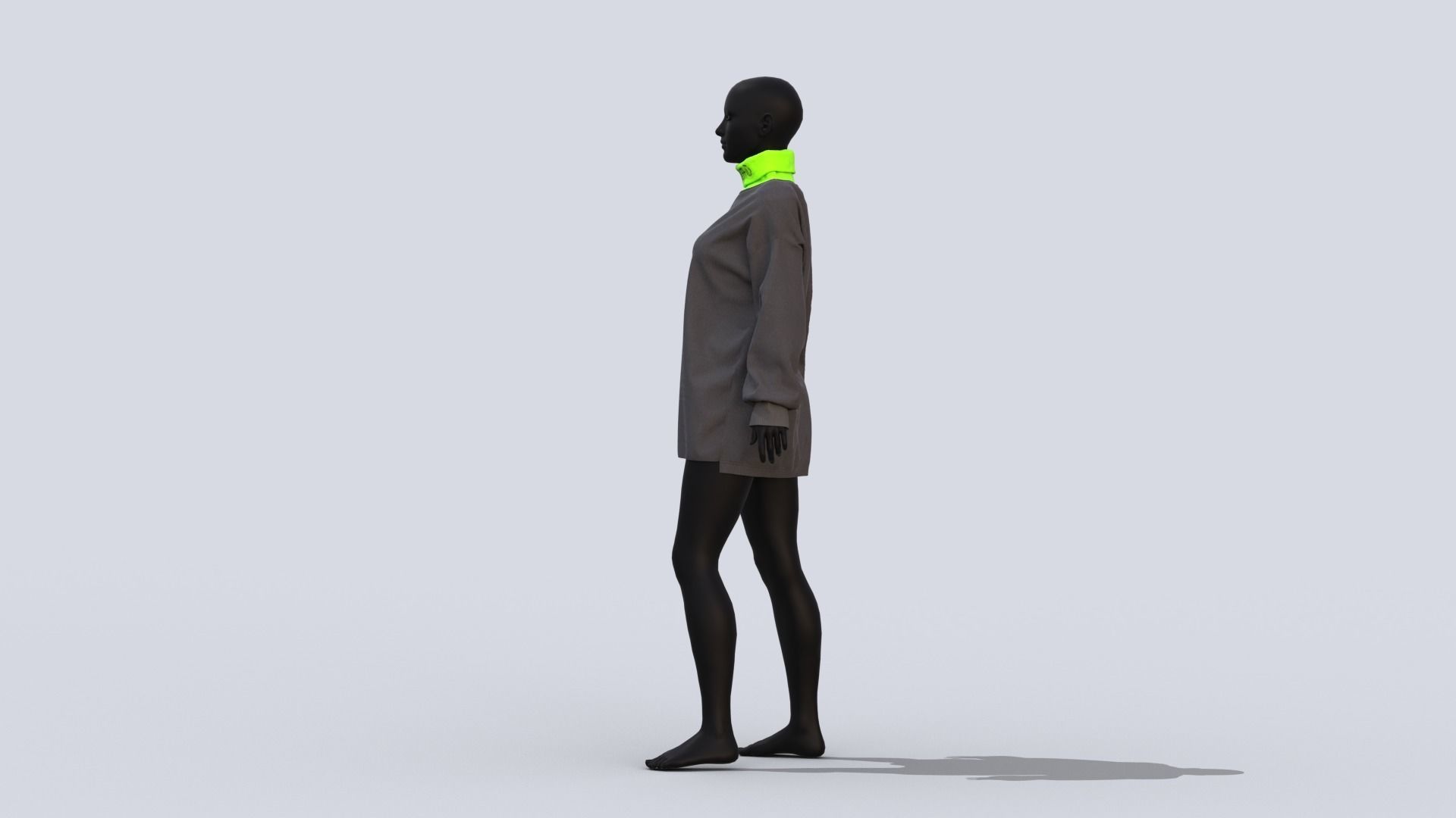 Realistic Female Outfits 3D model_19