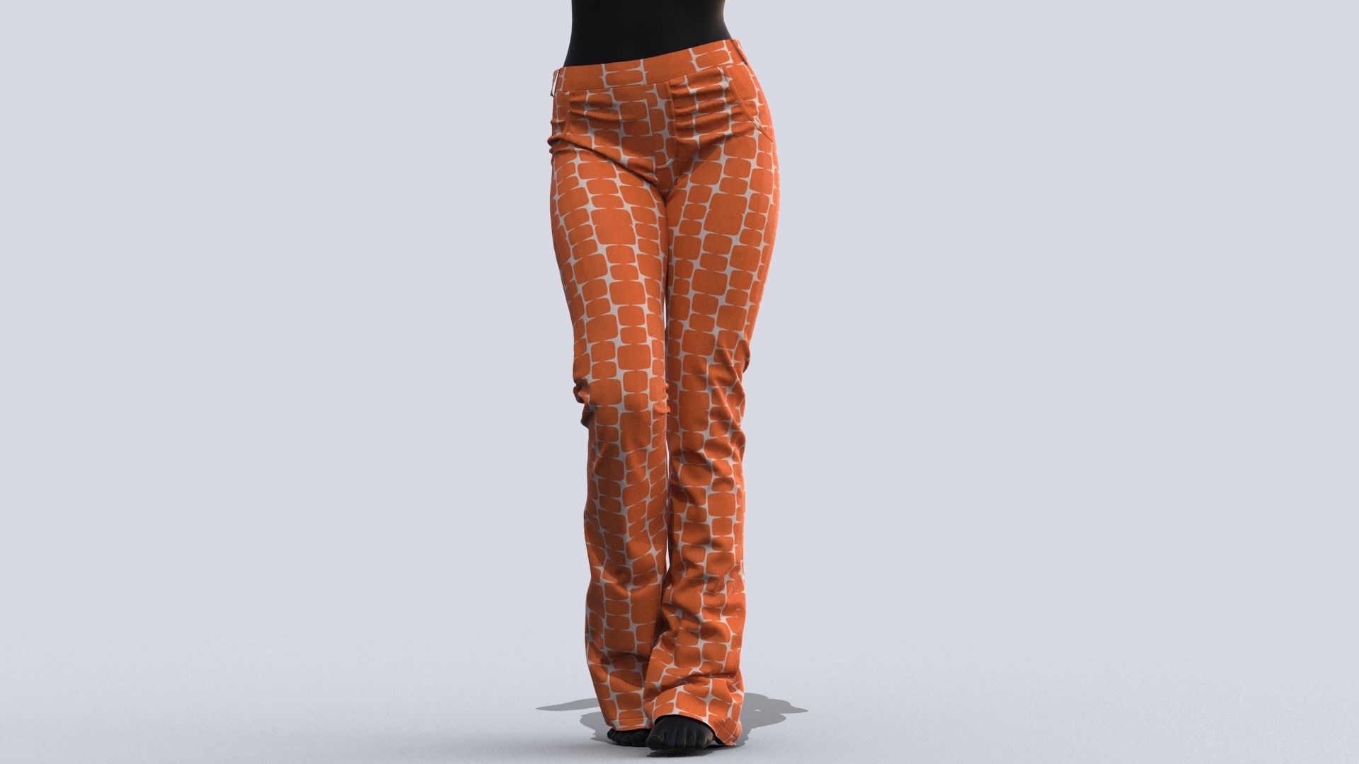 Realistic Female Outfits 3D model_5