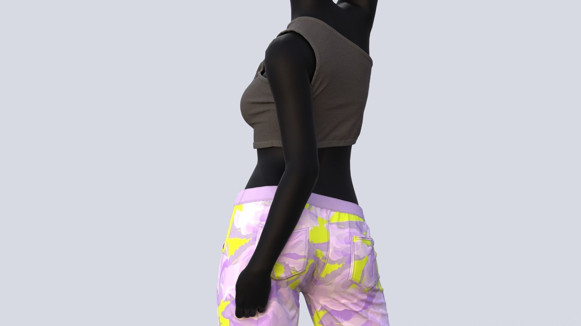 Realistic Female Outfits 3D model_16