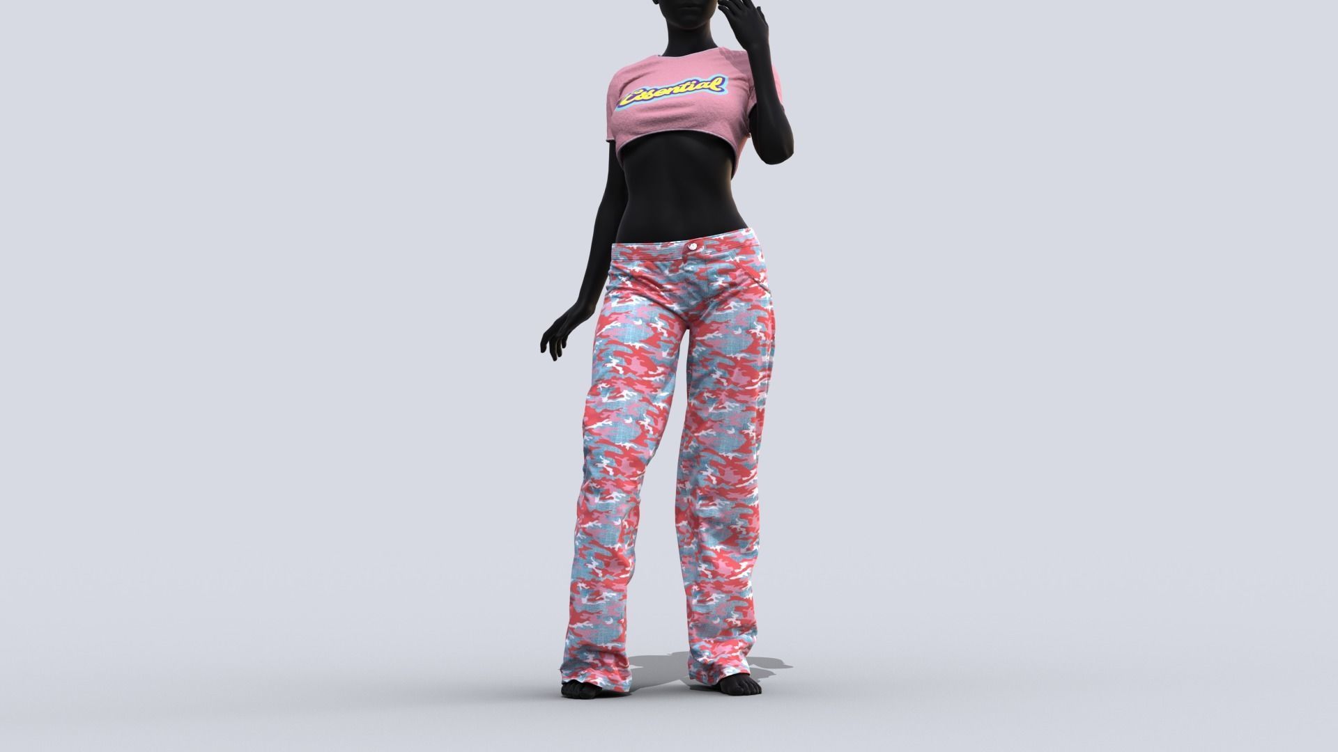 Realistic Female Outfits 3D model_30