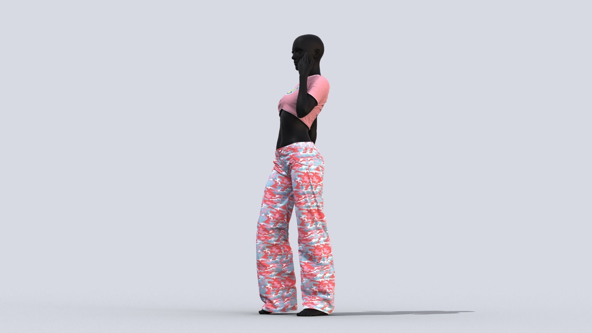 Realistic Female Outfits 3D model_26