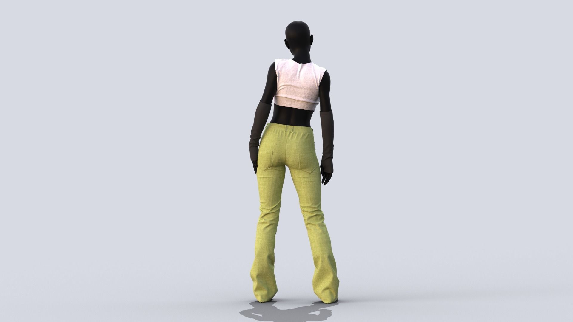 Realistic Female Outfits 3D model_38