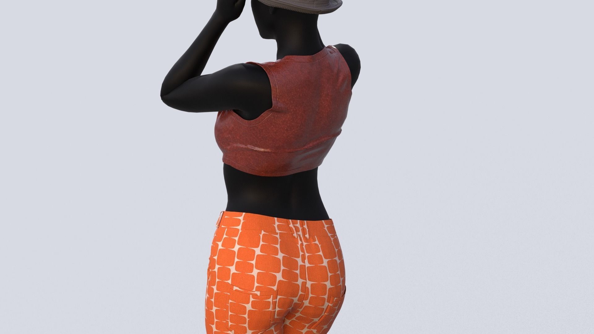 Realistic Female Outfits 3D model_7