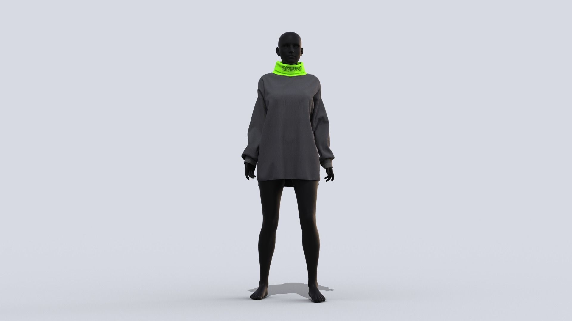Realistic Female Outfits 3D model_18